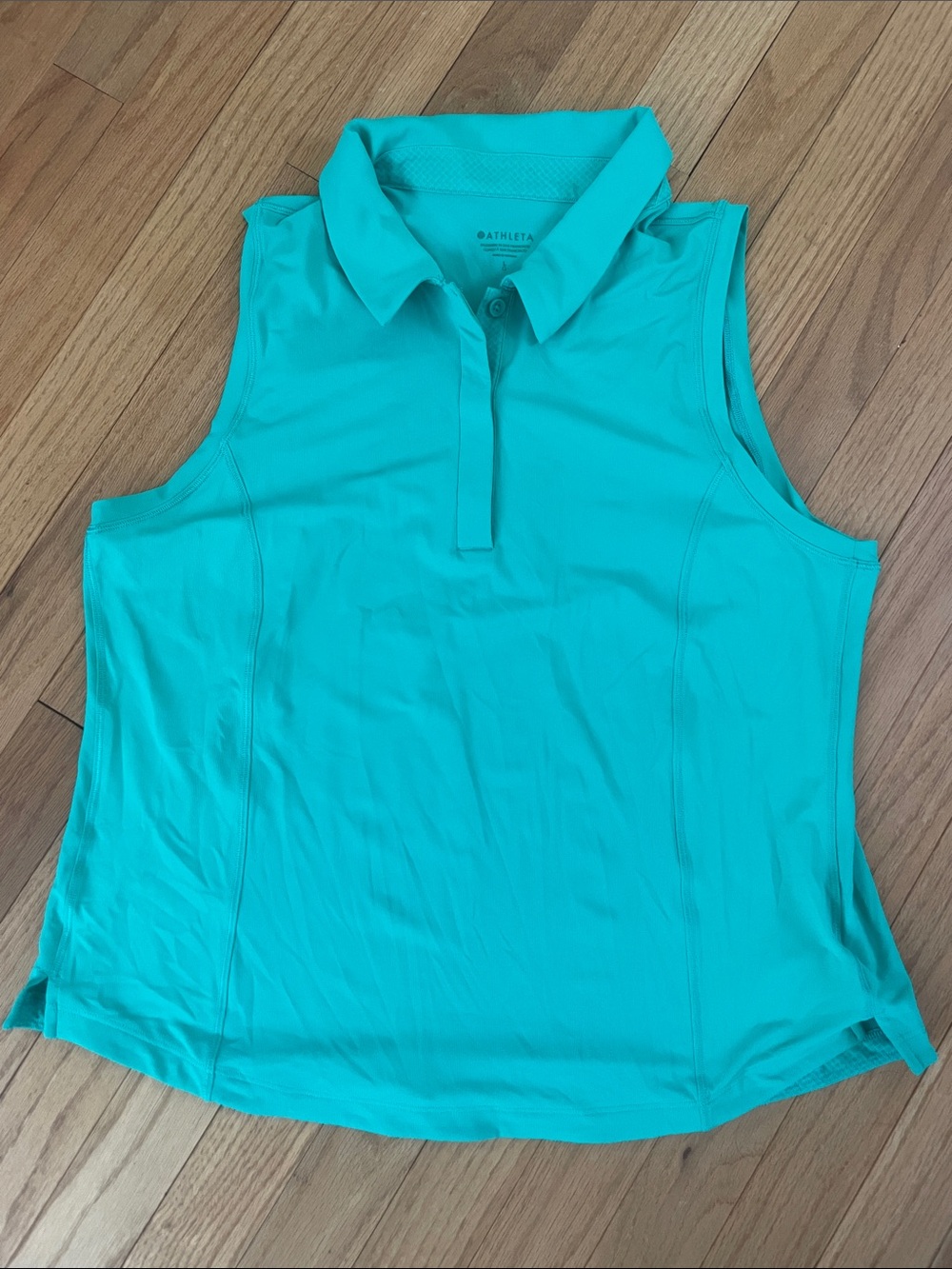 Athleta Sleeveless Tank Top in Aqua